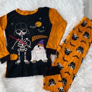STAR WARS KIDS PJS DARTH VADER HALLOWEEN!